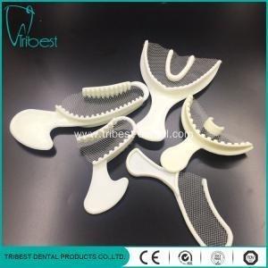 China Mesh Dental Impression Tray de nylon, bandeja tripla dental da mordida completa do arco à venda