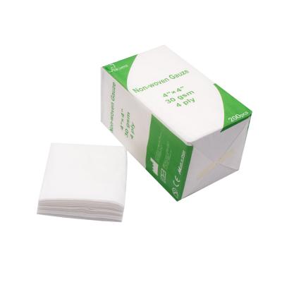 China 4x4 respirável macio Gauze Highly Hygroscopic não tecido à venda