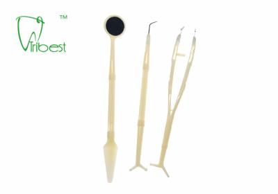 China 3 em 1 Kit Probe Mirror Tweezer dental descartável à venda
