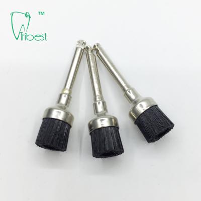 China Jogo de lustro dental descartável, escova de lustro dental da bacia colorida de nylon à venda