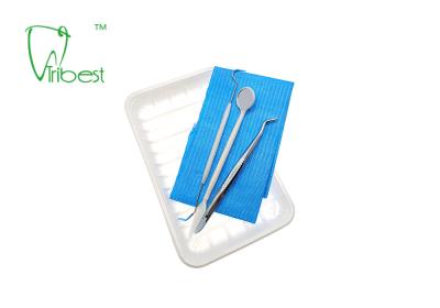 China Metall Plastik5 in 1 zahnmedizinischer Wegwerfausrüstung 5in1 zahnmedizinischer Kit For Examination zu verkaufen