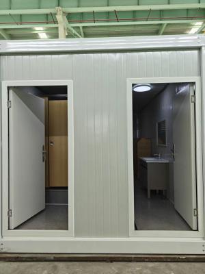 Cina Contenitore di bagno mobile a doppio compartimento in acciaio inossidabile Eco-friendly in vendita
