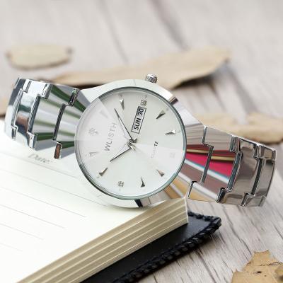 China Auto Date Lover's custom wrist watches women wrist luxury quartz watches for men and women designer watches set for lovers for sale