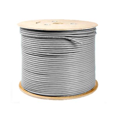 China Gray SFTP CAT8 Cable 22AWG LSZH 2000MHz Oxygen Free Copper Ethernet Cable 500FT for sale