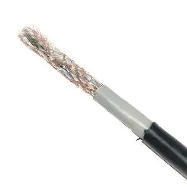China Cable SFTP CAT6 Taxa de dados máxima 10 Gbps para conexão rápida e segura 23AWG Tamanho do condutor à venda