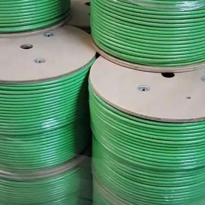 China CAT7A SFTP Ethernet Cable Shielded EMI/RFI 1000MHz Bandwidth PVC Jacket for Data Centers for sale