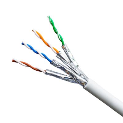 China FFTP CAT8 Cable 2000 MHz LSZH Jacket Copper Conductor for Stable Data Transmission for sale