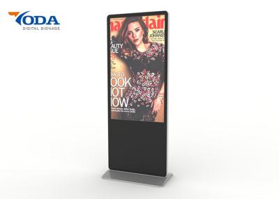 China Standing Advertising Indoor Digital Signage TFT Type IR Touch LCD for sale