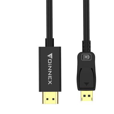 China Conversion Hdmi Input In Displayport Output Cable Hdmi To DP 4k Supported DP To Hdmi Cable With Low Price for sale