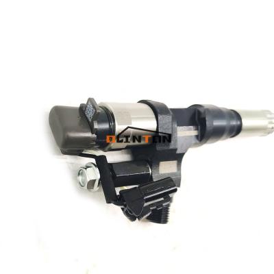 China Fuel Injector 095000-6593 For Excavator Hino J08e Engine 23670-E0010 Diesel VH23670E00 for sale