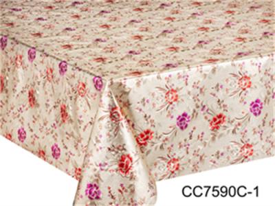 China Balanceo de grabación en relieve sólido 300GSM el 1.37M los 20M Rolls de la tela del hilado del mantel del mantel en venta
