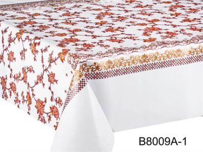 China Los manteles impermeables del poliéster cubren 0.23m m el 1.37m grabado en relieve grueso para las bodas en venta