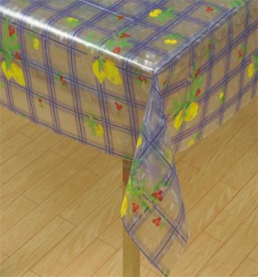 China protectores claros del vinilo de la longitud transparente gruesa de los manteles el 1.4m Wdith los 20m de 0.12m m en venta