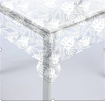 China La cena de los manteles transparentes imprimió la anchura impermeable 0.07m m 250GSM grueso del 1.4m en venta