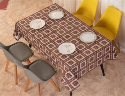 China Oilproof que se reúne el álcali anti Eco Wipeable del mantel amistoso grueso del mantel 0.45m m en venta
