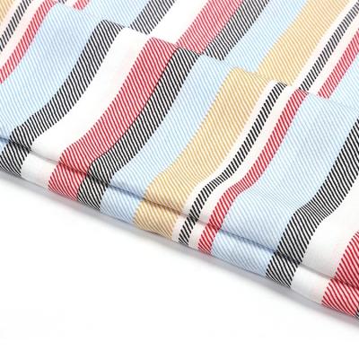 China China Factory Plain Woven Custom Striped Rayon Fabric For Curtain for sale