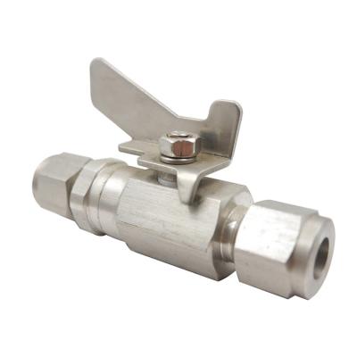 China China General Factory Promotion Mini Ball Valve Customized Valve Stainless Steel Parts for sale