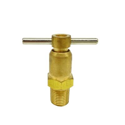 China General Internal Metal To Metal Seals Purge Valve Seal Handle T-Bar Brass Body for sale