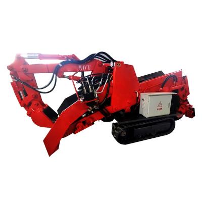 China Construction works ZWY-180 Underground Tunnel Crawler Loader Rock Loader Crawler Grilled Slag Mucking Machine for sale