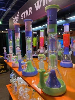 Κίνα Διαθέσιμη 15 ίντσα 5mm cOem κούπα Bongs Shisha γυαλιού Borosilicate προς πώληση