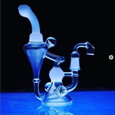 Chine Huile capiteuse Rig Bongs Smoking Water Pipes de limande 10 pouces avec la cuvette de 14mm à vendre