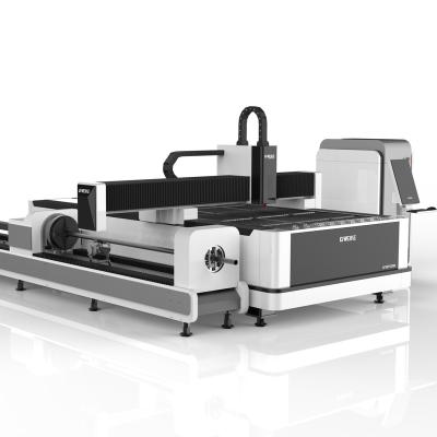 China Laser Form Metal Pipe Cutting Machine CNC Integrated Fiber Laser Cutting Machine for sale