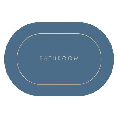 China Nordic Super Soft Washable Diatomite Washable Rubber Absorbent Door Mat Bathroom Rug Dry Bathroom Mat Designer Diatommud for sale