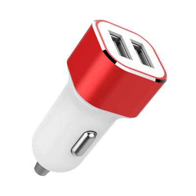 China Universal 2021 New Arrivals Car Charger, 3.4A Fast Charging USB Cargador Carro Dual Port Lighter Adapter for sale