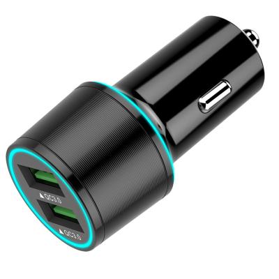 China Universal 2021 OEM USB Car Charger, 36W PD+QC3.0 Fast Car Charger Mini Cigarette Lighter Adapter for sale