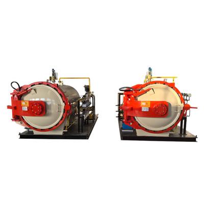 China High Quality Horizontal Hydraulic Open Door Sailing Board Autoclave Composite Surfboard Engine Core Component Manufacture Used for sale
