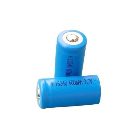 China Rechargeable Li-ion 16340 3.7V Battery for sale