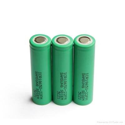 China Samsung ICR18650-22F 3.7V 2200mAh Battery for sale