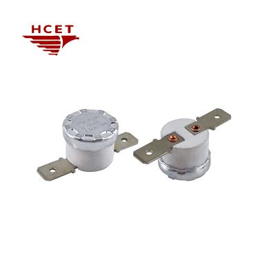 China Industrial KSD301 Thermal Switch Bimetal Thermostat 100°C Temperature Control 250v 15a for sale