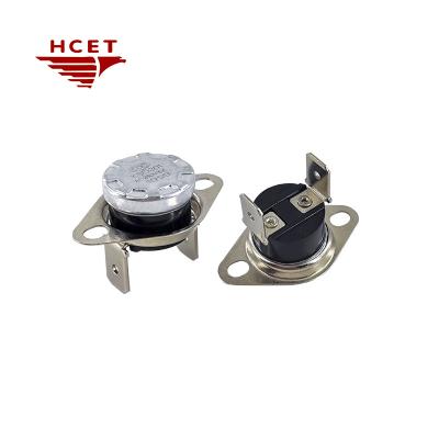 China Bimetal KSD301 105C Auto Reset Temperature Switch Thermostat 250v 16a for sale