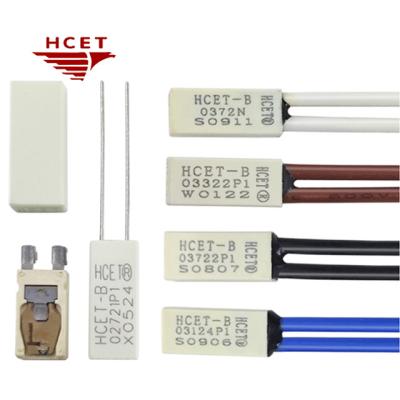 China Y89 Dual Trip Motor Dc Motor Thermal Protection Cutoff Switch 50-180℃ Temp And Current for sale