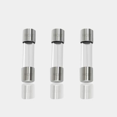 China 5mm x 20mm Fast Acting Glass Tube Current Fuse 15A 250V High Precision Circuit Protection for sale