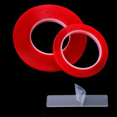 China Easy Apply High Quality Acrylic Fake Nail Tips Display Stand Removable Double Nano Adhesive Tape For Nails for sale