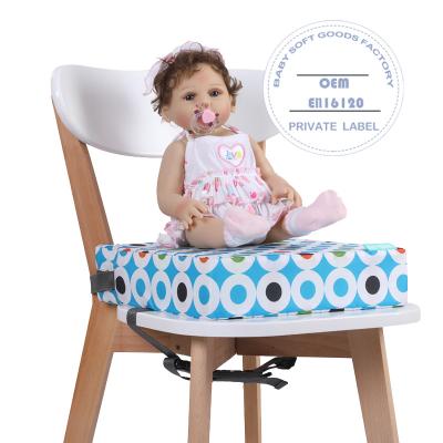 China Waterproof Dining Chair Rest Support Portable Infant Travel Baby Toddler Dining Umpire Chair Cushion Restaurant Booster Seats For Restaurant for sale