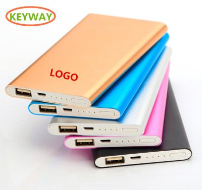 China Blue Cyber Long Life 2600mah Power Bank Waterproof For Xiaomi iPhone Huawei for sale