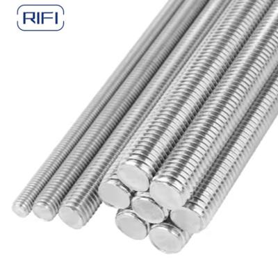 China Rodas roscadas 3/8 12 mm 16 mm 25 mm revestidas com zinco Rodas roscadas completas DIN975/976 à venda