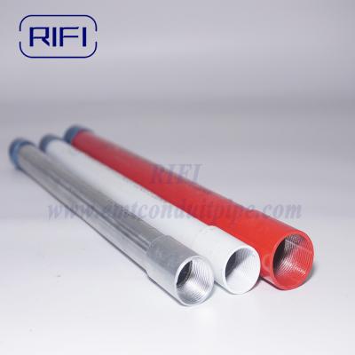 China Rood / Wit / Oranje PVC bedekte BS4568 GI elektrische leidingen met een dikte van 1,2 mm-1,6 mm Te koop