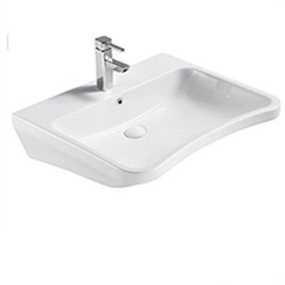 China Easy Clean Chinese Factory Qualified Ceramic Sanitary Ware Fancy Bathroom Handicape Slim Basin for sale
