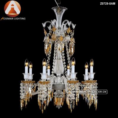 China 8 modern lightweight baccarat Charleston Candlestick for sale
