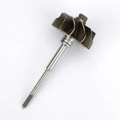 Китай MS-TECH Turbo TD04HL4S Турбинный вал 49692-01605 5287215 Подходит для турбоиндустрии Ind 52mm Exd 45.65mm лезвия 11 продается
