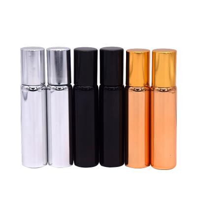 China Personal Care Widely Used In Stock Ready To Ship Fashionable UV Chromed Spray 5ml 10ml Portable Perfume Bottle for sale