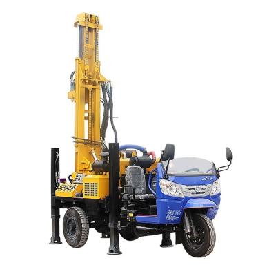 China Factory Directly Supply Max.200m Diesel 254mm small machine portable diesel water well drilling rig for sale