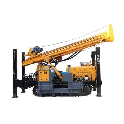 China New Design Wholesale Price portable 600-meter rubber crawler percussion water well drill rig à venda