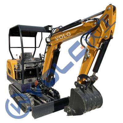 China Mini Hydraulic Excavator Machine 1 Ton 1.7 Ton 2 Ton Low Fuel Consumption à venda