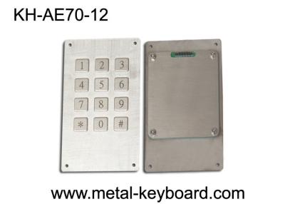 China IP65 veranschlagte wetterfeste 12 Schlüssel-numerische Türeinstieg-Tastatur mit Matrix 3 x 4 zu verkaufen