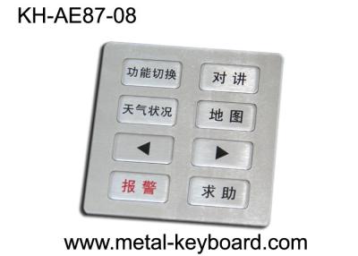 China USB-Verbindung 8 knöpft Kundenbezogenheits-Planvandalen der Tastatur numerischen beständig zu verkaufen